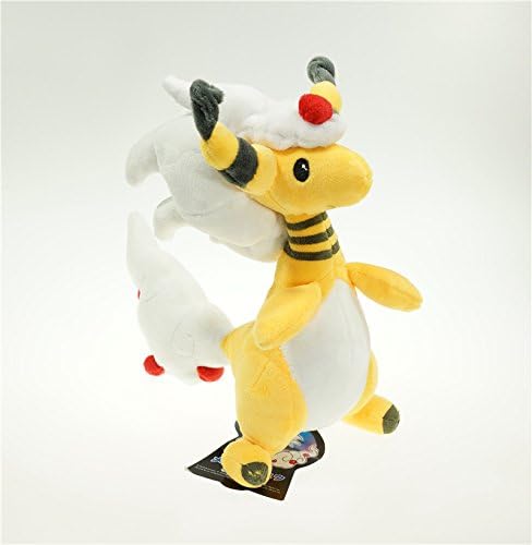 29cm 12 Pokemon Mega Ampharos Soft Plush Toy Stuffed Doll Figure by Cutepower