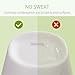 Mynt Essential Oil Diffuser Cool Mist 100ml Humidifier 10+ Hours with 7 Colors LED Lights Waterless BPA Free Auto Shut-Off for Home Office Bedroom Baby Room