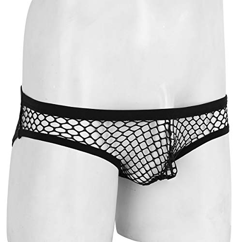 Freebily-Slip-Uomo-Sexy-in-Rete-Traspirante-Elastico-Vita-Bassa-Tanga-Brasiliana-Bikini-Pene-Pouch-Brief-Prospettiva-Fishnet-Hot-Lingerie