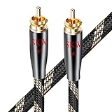SKW Subwoofer Cable RCA to RCA Multiple Shield with