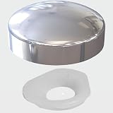 SISI UK Chrome Dome Screw Cover Caps for 6g 8g Mirror Screws Pack of 10 view 3