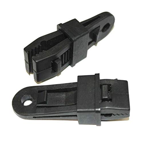 image for Dunhil 12 Pack Heavy Duty Tarp Clips Camping Clamp Clips Tent Tighten 