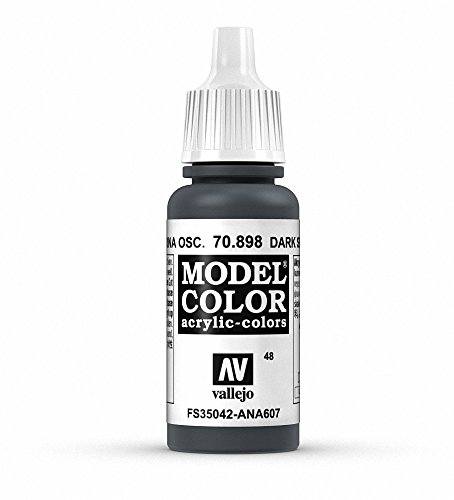Vallejo Dark Sea Blue Model Color Paint, 17ml