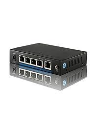 KKmoon 4 Port Switch PoE 100 Mbps IEEE802.3af Inyector Alimentación a Través de Ethernet para IP Cámara VoIP Móvil AP dispositivos 104poe-af