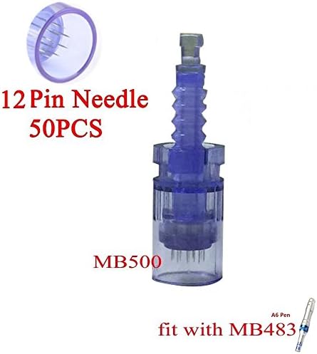 Ultima A6 Pen Parts 50 Pcs Replaceable Needles (12 Bayonet Slot)