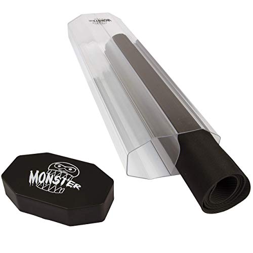 Monster Protectors Dual Playmat Tube PrismShaped Play Mat Case Holds