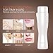 Updated 2019 Version Professional Facial Hair Removal for Women, Electric Painless Perfect Hair Remover Trimmer for Face, Armpit, Chin and Full Body, Waterproof with LED Light