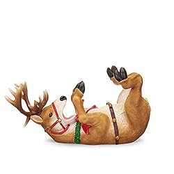 True Reindeer Polyresin Wine Bottle Holder Set of