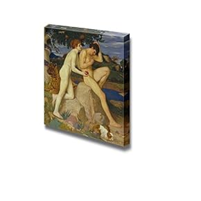 The Temptation by William Strang Print Famous Painting Reproduction