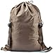 iwill CREATE PRO 25 X31 Laundry Backpack, 2 Strong Shoulder Straps, Wash Laundry Washing Bag for Dorm-Room, Laundry Bag, Brown