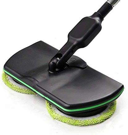 Uhruolo Electric Rotary Mop,Upgraded Version Wireless Rechargeable Handheld Spinning Mop with 8 Blocks Pad Floor Cleaner Scrubber,Mopping Machine