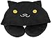MathewArt Cartoon Cat U-Shaped Plush Soft Pillows Neck Pillow with Hood