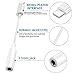 Headphone Adaptor for iPhone Adapter 3.5mm Jack Dongle Earphone Connector Convertor AUX Audio Headset Accessories Cable Audio Splitter Compatible for iPhone X XS XS Max 8/8Plus Support iOS 11 or Later