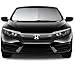 EzyShade Windshield Sun Shade + Extra Item. See Size-Chart with Your Vehicle (Easy-Read). Foldable 2-Piece Car Sunshades Reflect and Protect Your Vehicle from UV Sun and Heat. Max (Large) Size primary