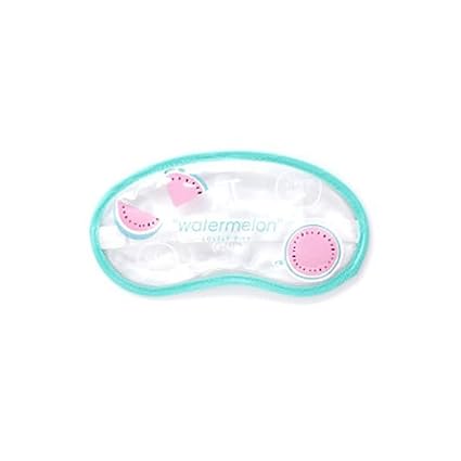 SYGA Creative Cartoon Sleep Eye Mask Transparent Ice Blindfold_Blue