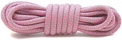 VASGO Sport Round Shoe Laces Reflective, for Sport/Casual/Trainer Sneaker [10 Different Lengths Thick 12 Colors]