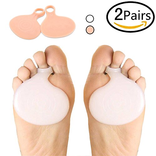 Metatarsal pads 2 pairs ball of foot cushions forefoot …