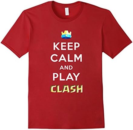 Men's Agleron: Keep Calm 2  2XL Cranberry