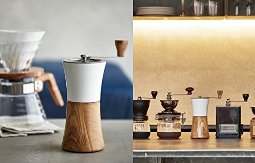 HARIO Ceramic Coffee Grinder (Mill) Wood MCW-2-OV