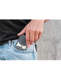 Funda para teléfono con diseño impreso en 3D con lente de periscopio y soporte, incluye correas para montaje, brazalete, montaje de bicicleta, agarre de mano, más espejo en ángulo para lente de vela o cámara de acción.