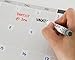 Magnetic Dry Erase Board Calendars: Whiteboard 12 Month Calendar Organizer & Planner for Fridge or Office Wall - Plan Weekly Schedule & Family Chores - With Two 16”x12” Boards, Markers & Task Magnets