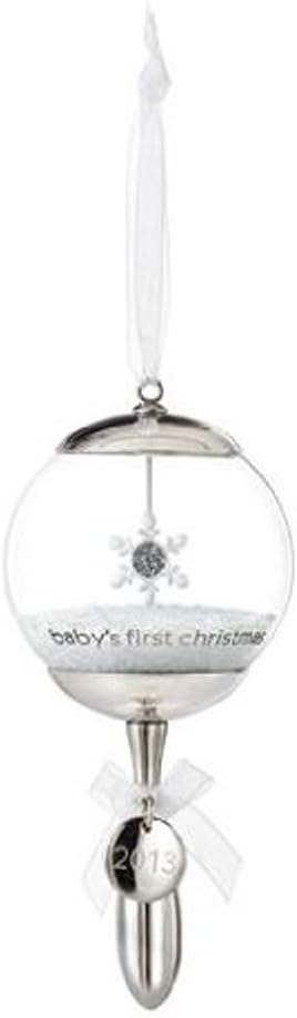baby rattle ornament