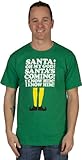 Ripple Junction Elf Santa's Coming Adult T-Shirt
