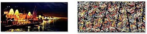Tamatina Varanasi + Abstract Paintings (Set of 2)