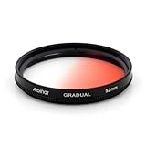 Albinar 52mm Red Graduated Gradual Color Filter