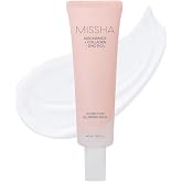 MISSHA Glow Pore Blurring Balm Primer for Face, Hydrating Base 1.35 oz | Lightweight formula softens visible texture while helping foundation glide on evenly with a refined, fresh-looking finish.