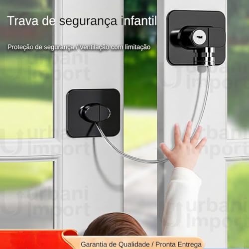 2 Unid Cadeados Trava Tranca De Segurança De Porta e Janela Fecho trico gaveta