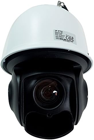 3MP Indoor Outdoor Weatheproof Starlight Onvif IP Network High Speed PTZ camera with 20X Autofocusing Motorized Zoom With Color Nightvision IR up to 295 feet and TVI/AHD Out