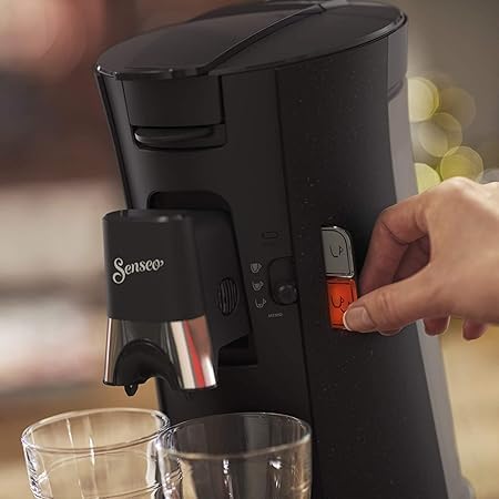 Senseo Select Kaffeepadmaschine, Schwarz, 3 Spezialitäten — Foto 3 von 6