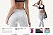 TSLA Women's High Waist Yoga Pants, Athletic 4-Way Stretch Leggings, Lightweight Workout Running Tights, Yoga Midwaist Pants Black, Medium