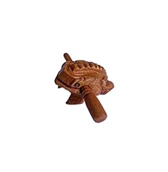Classic Handmade Percussion Instruments Wooden Frog