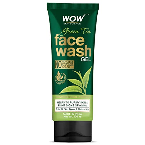 tea green face wash