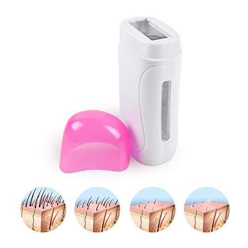 ixaer Wax Hair Removal Roller Portable Wax Depilatory Wax Warmer Hair