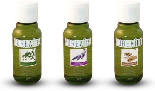 PureAire Autumn Essence Selection Pack for Air Purifiers (3 x 30ml) by PureAire