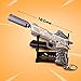 mankecheng Games Metal Silencer Pistol Gun Model Action Figure Arts Toys Collection Keychain Gift