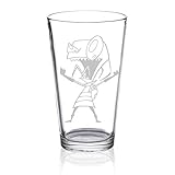 Invader Zim - Zim - Etched Pint Glass