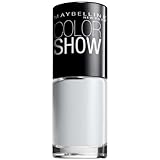 Maybelline New York Color Show Nail Lacquer, Audacious Asphalt, 0.23 Fluid Ounce