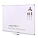 XBoard Magnetic Dry Erase Whiteboard 48 x 36 Inch, 4' x 3' Premium White Board for Wall with Marker Tray, Silver Aluminum Frame Presentation Board for Home Office Classroom