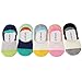 VWU Toddler Socks No Show Kids Baby Thin Cotton Socks Anti Slip Color Assorted 1-5T (5 Color, 1-3 Years Old)