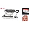 10-Pcs-6-in-1-Cylinder-Shaped-Float-Stop-Rubber-Stopper-Bobber-Sinker