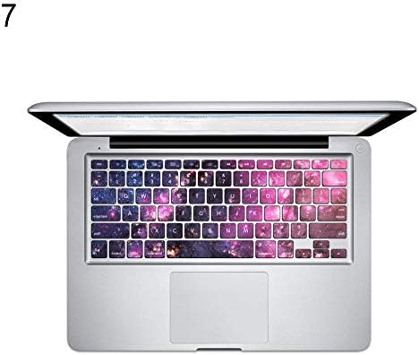 HeavFYj Galaxy Color Planet Keyboard Sticker Cover for MacBook 12/13in Retina Europe - 7 for MacBook 12 inch Europe