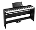 Korg B1SP 88 Weighted Key Digital Piano with Stand Three Pedal Board and Knox Bench