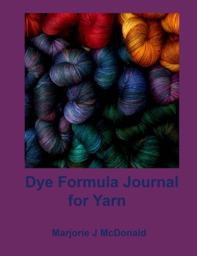 Dye Formula Journal For Yarns
