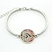 Ingooood Music Bangle Cabochon Dome Art Musical Note Picture silver bracelet For Women Gift