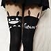 Sanwood Women's Socks Cartoon Animal Tattoo Tights Pantyhose, Black, One Size (85-98cm)