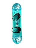 Kids Plastic Starter Snowboard & Bindings 95cm - Great Fun Board